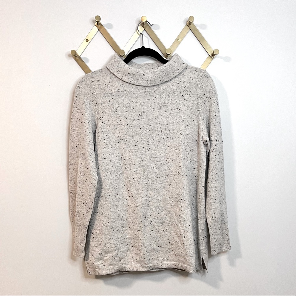 Talbots 100% Cashmere Cowl Neck Sweater